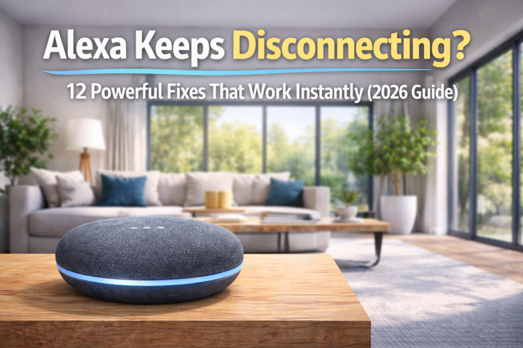 Alexa Keeps Disconnecting