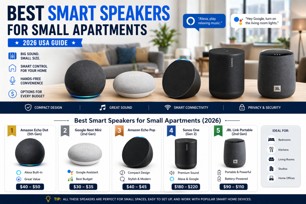 Best Smart Speakers for Small Apartments