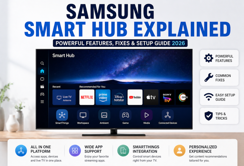 samsung smart hub problems fixes