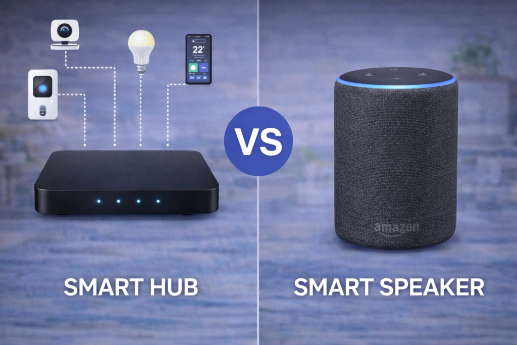 Smart Hub vs Smart Speaker