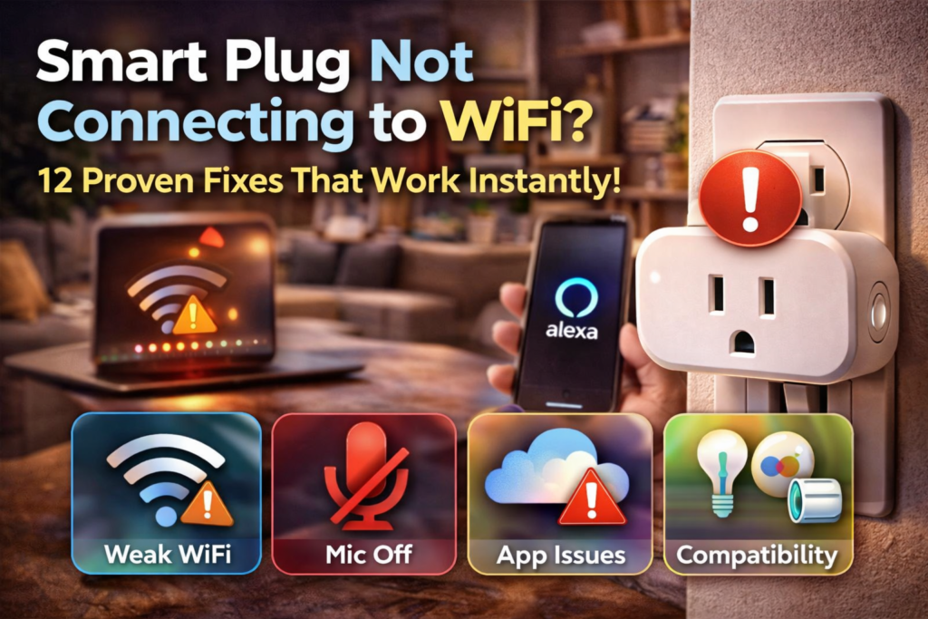 Smart Plug Not Connecting to WiFi