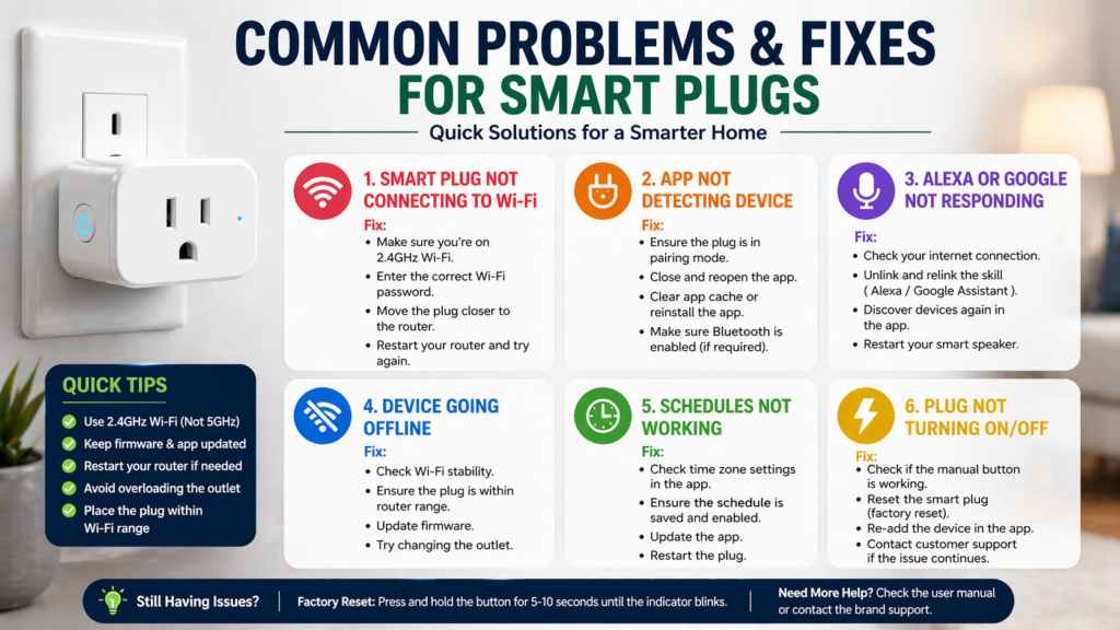 Smart Plugs fixes
