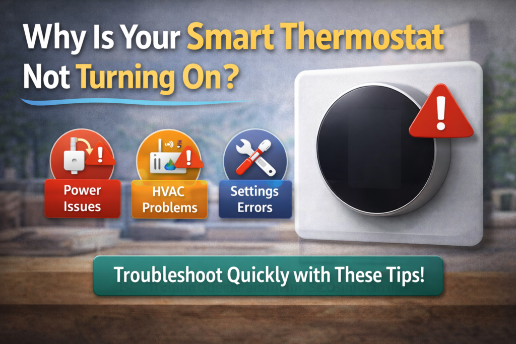 Smart Thermostat Not Turning On