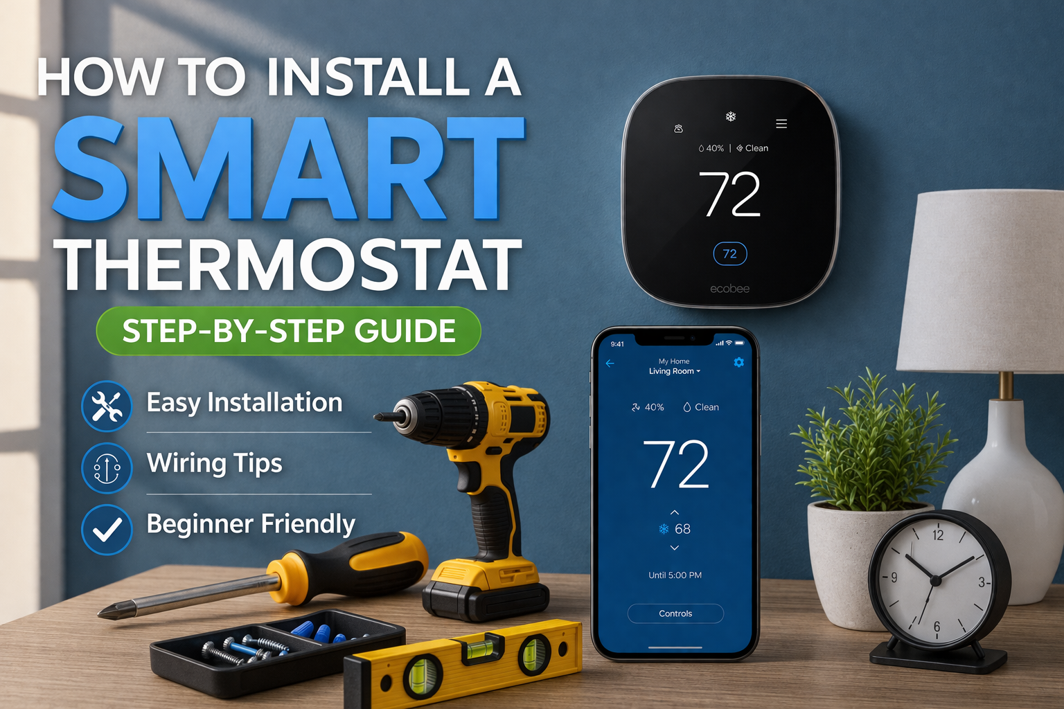 Smart Thermostat Installation