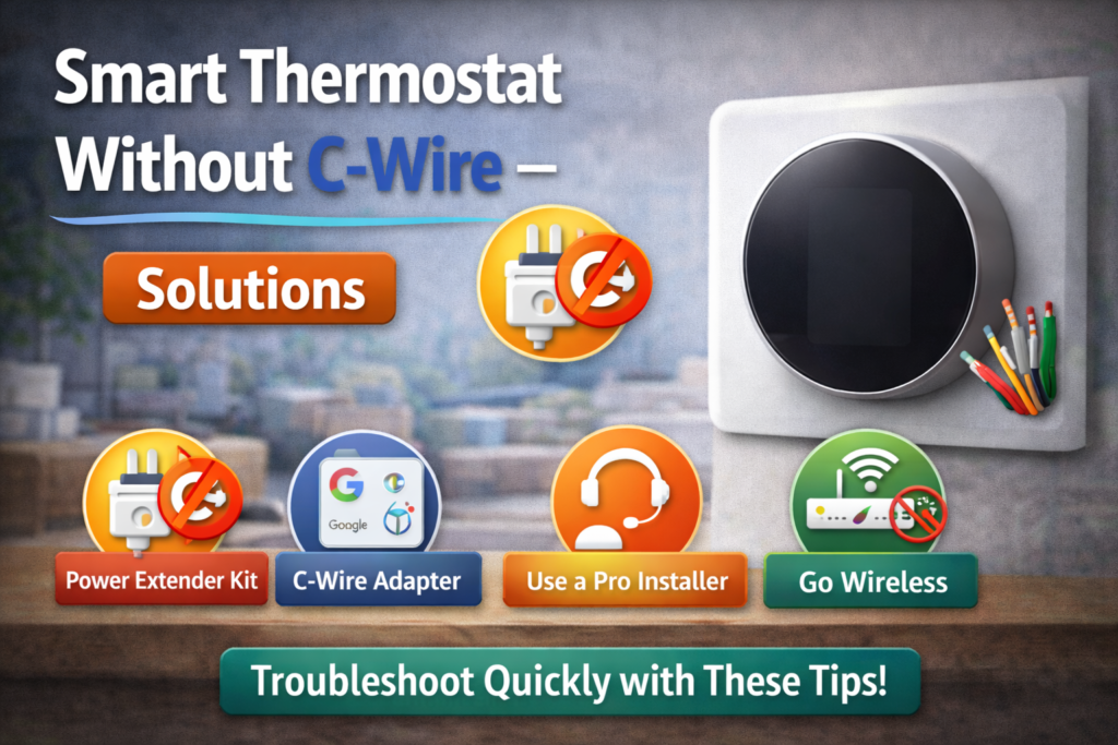 Smart Thermostat Without C-Wire