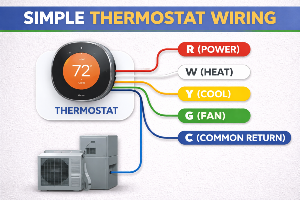 thermostat wiring diagram
