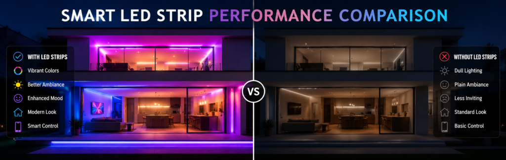 Smart LED strip