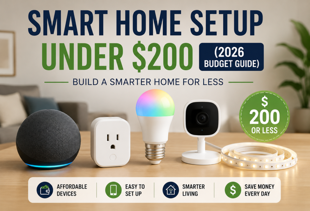 smart home setup under 200$