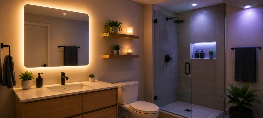 Bathroom Smart Lighting