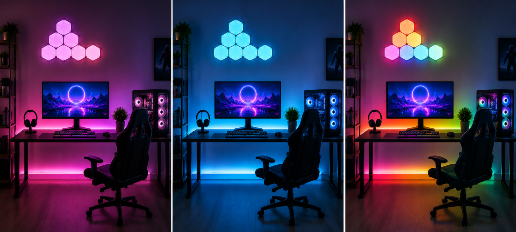 Gaming Room Smart Lighting
