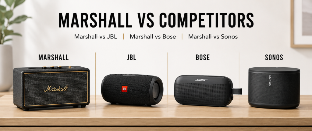Marshall Bluetooth JBL Bose Sonos