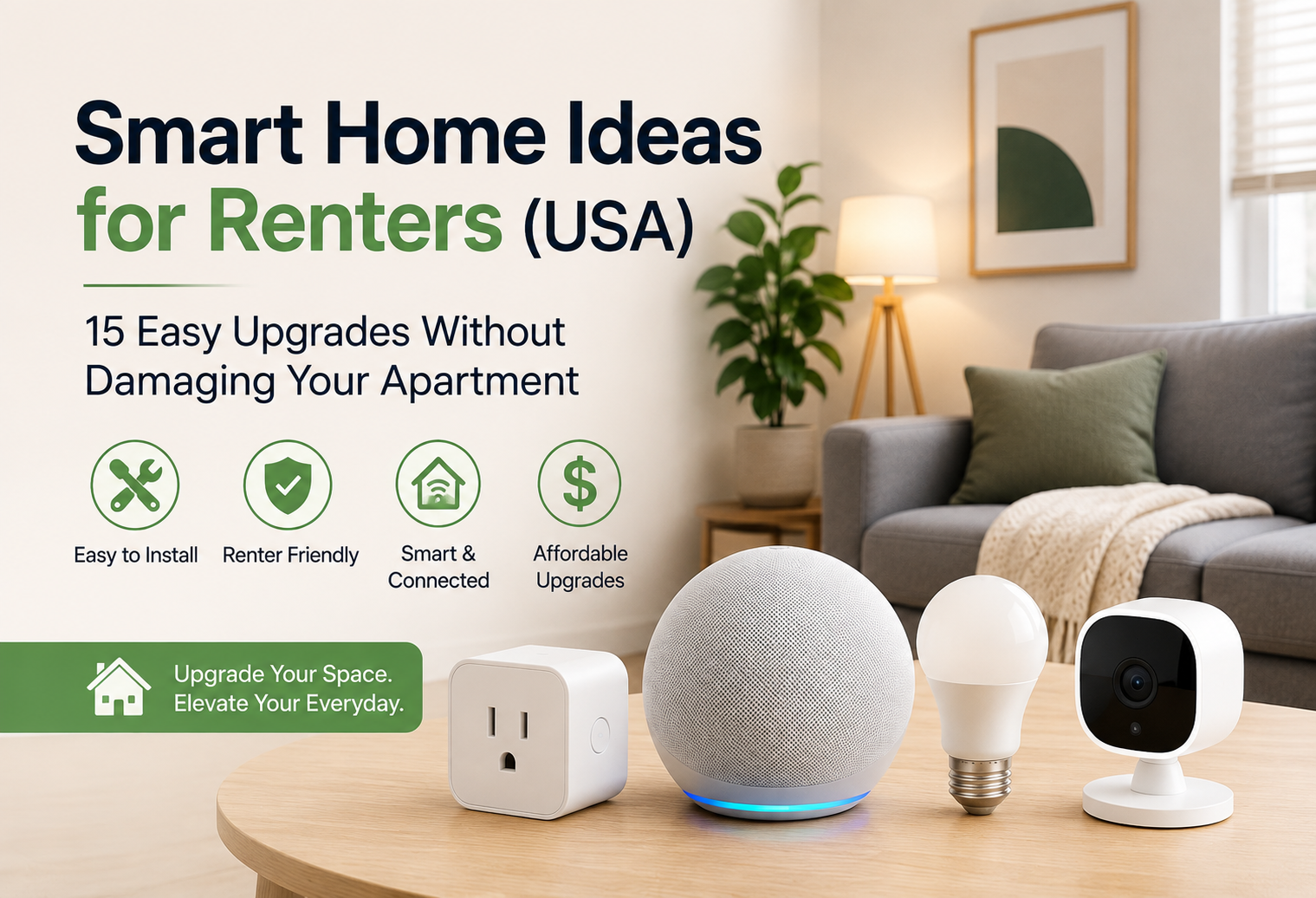 Smart Home Ideas for Renters