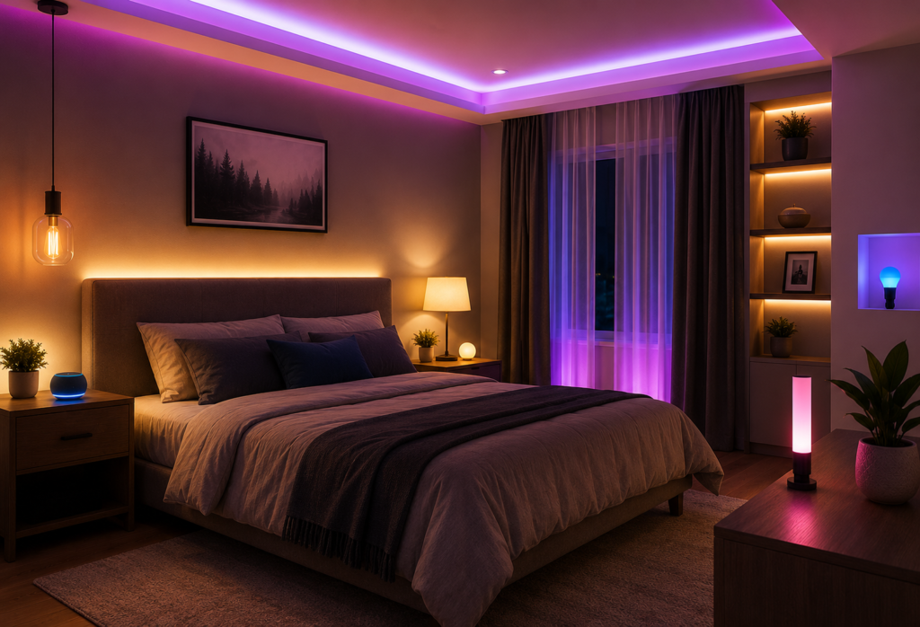 Smart Lighting for Bedrooms