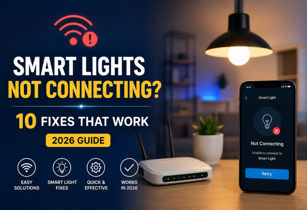 Smart Lights Not Connecting