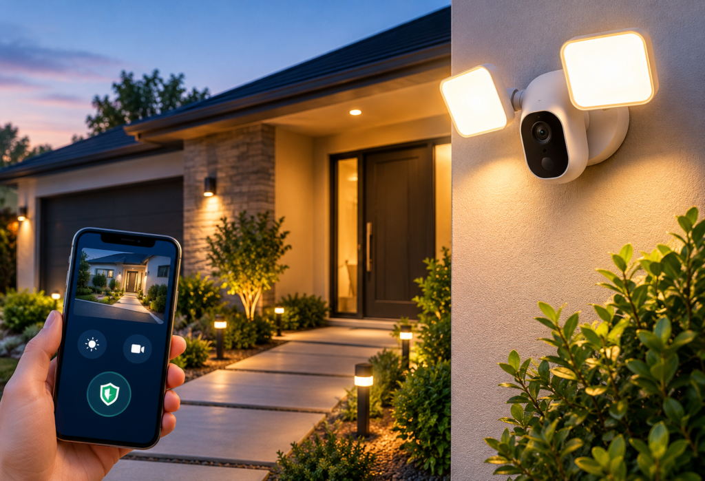 best outdoor smart lights for home security