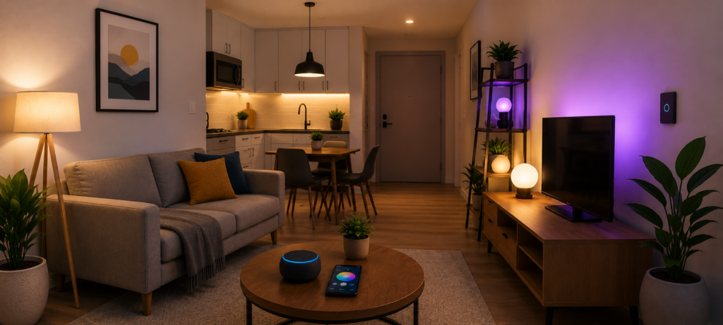 budget smart lighting setup