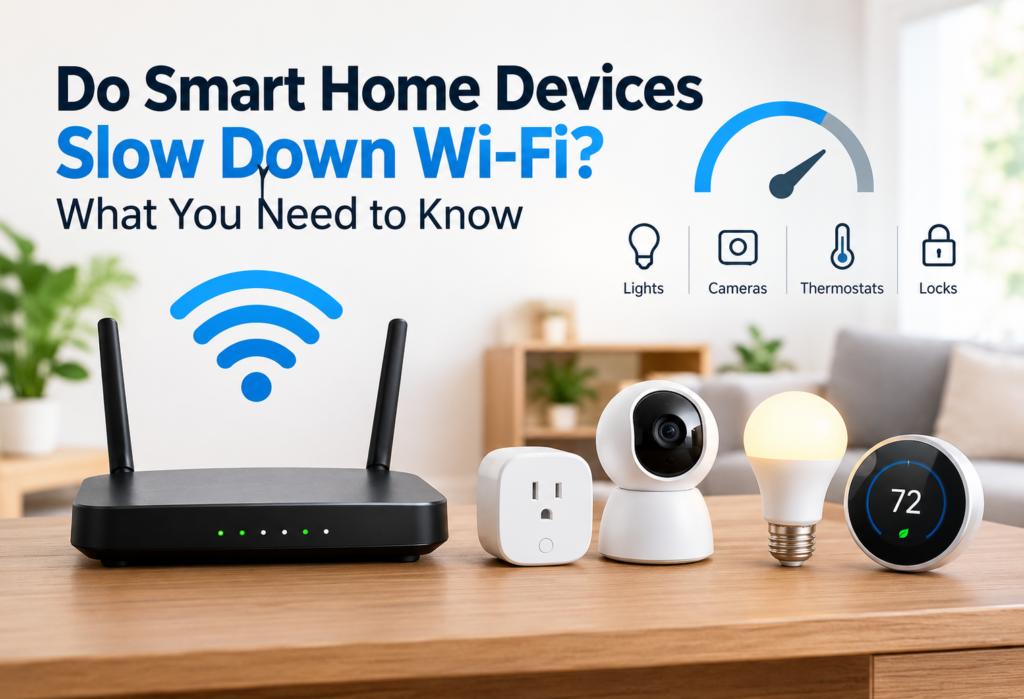 Do Smart Home Devices Slow Down Wi-Fi