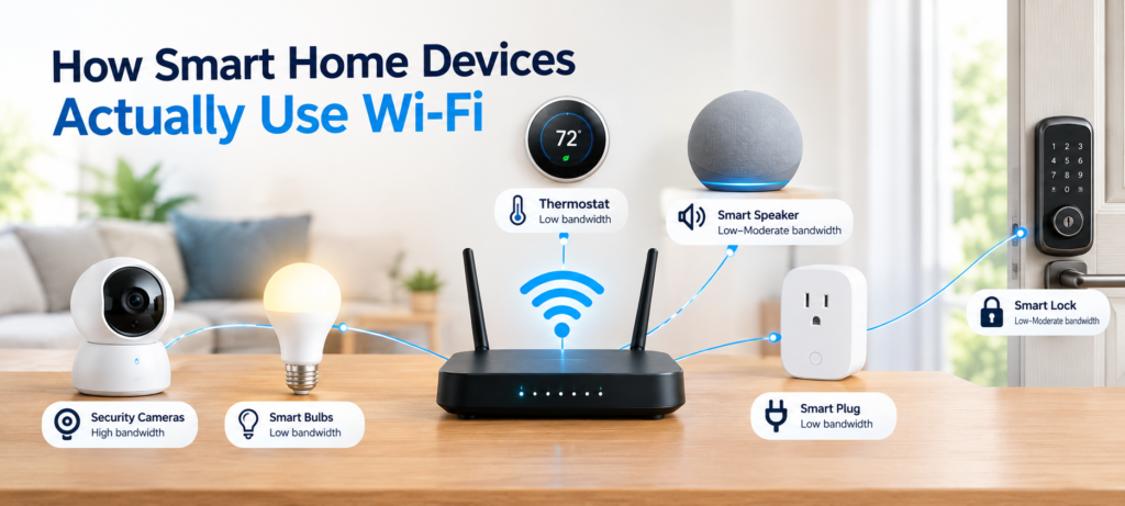 How Smart Home Devices Use Wi‑Fi