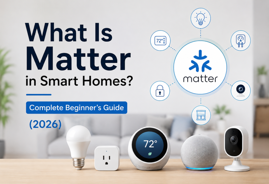 What Is Matter in Smart Homes